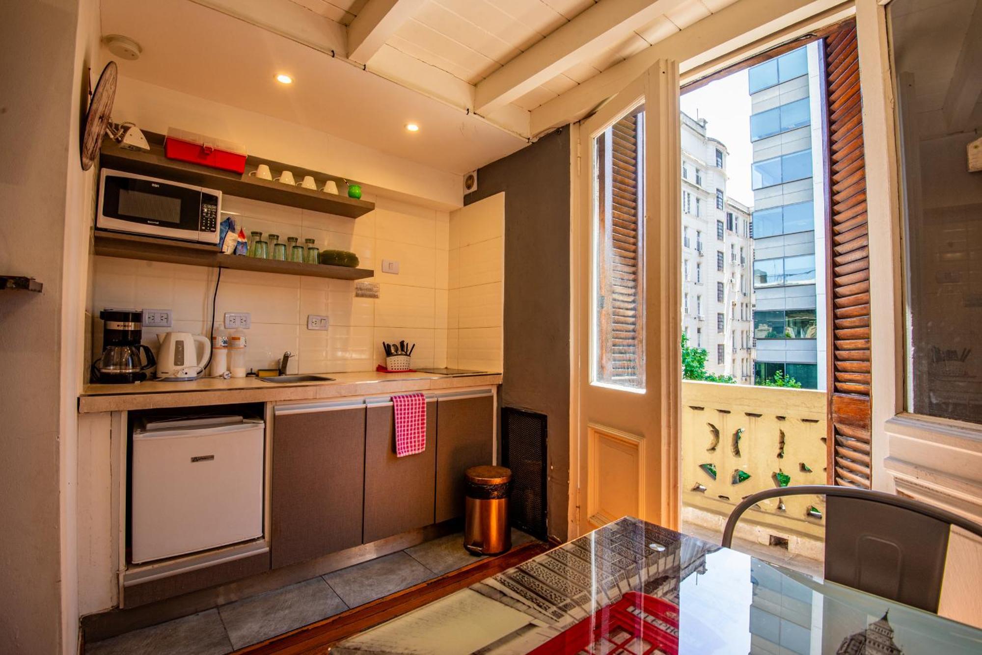 Duplex En Centro Historico Y Turistico Sobre Av. De Mayo Buenos Aires Eksteriør billede